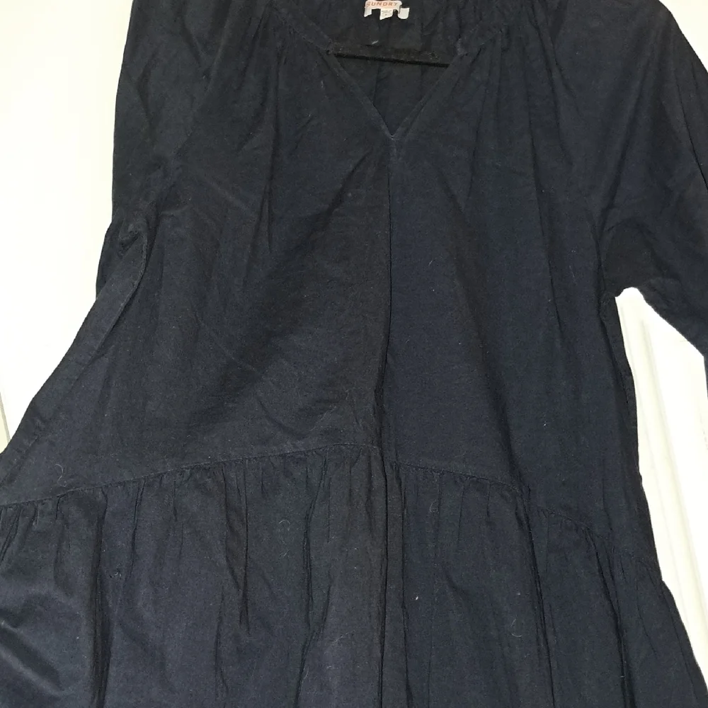 Sundry Anthropologie,Navy Dress with Red and Blue Accents - Picture 12 of 13